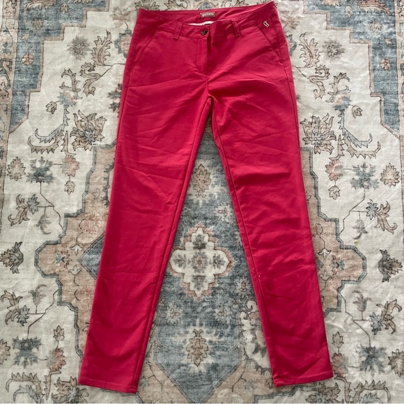 John Galliano Pink Slim Pants - Picture 1 of 14